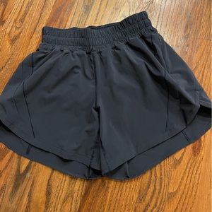 Lululemon athletics track that 4” shorts navy color